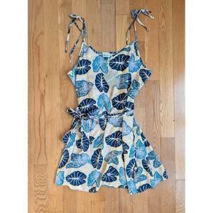 Patagonia Pataloha Women's Tie Wrap Dress NWT XL Botanical Print